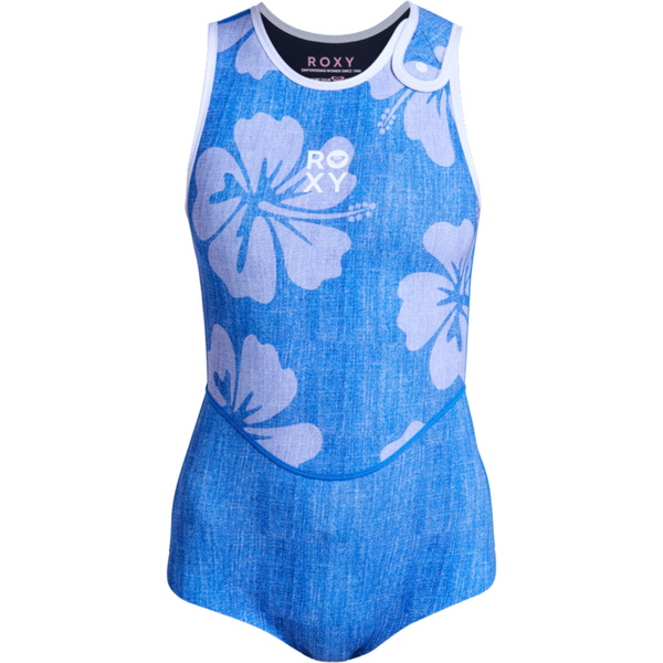 2026 Roxy Womens Rise Natural 1mm One Piece Springsuit Wetsuit 26BW263500 - Denim